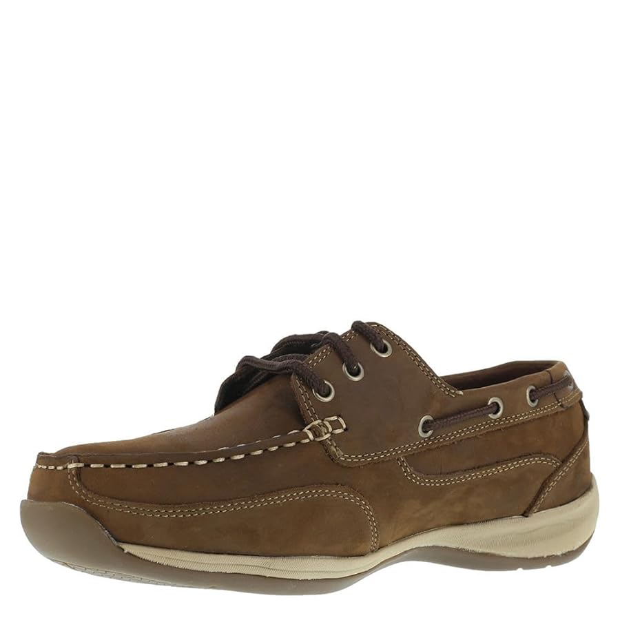Amazon.com: Rockport Shoes: Men's Steel Toe EH Leather Boat
